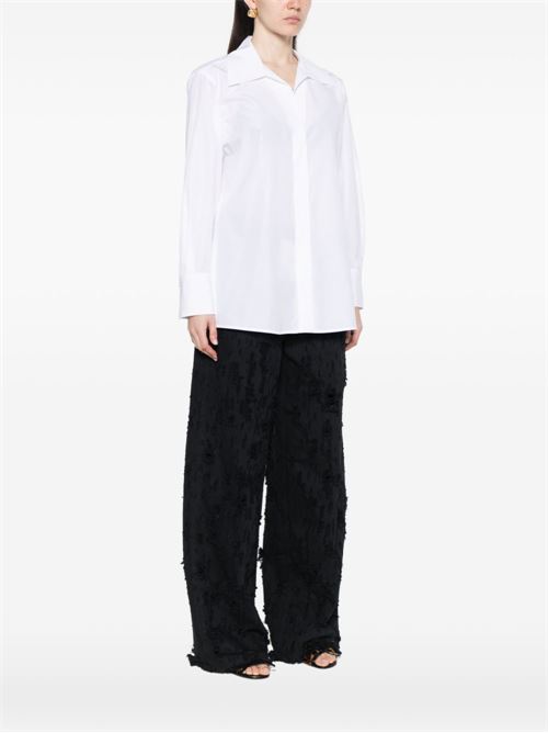 Blusa donna Marella Sport bianca con lacci MARELLA Sport | TABARIN001